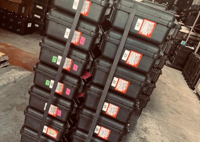 Packing cases camera corps