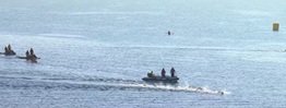 open water swimming NEOM games specialized cameras