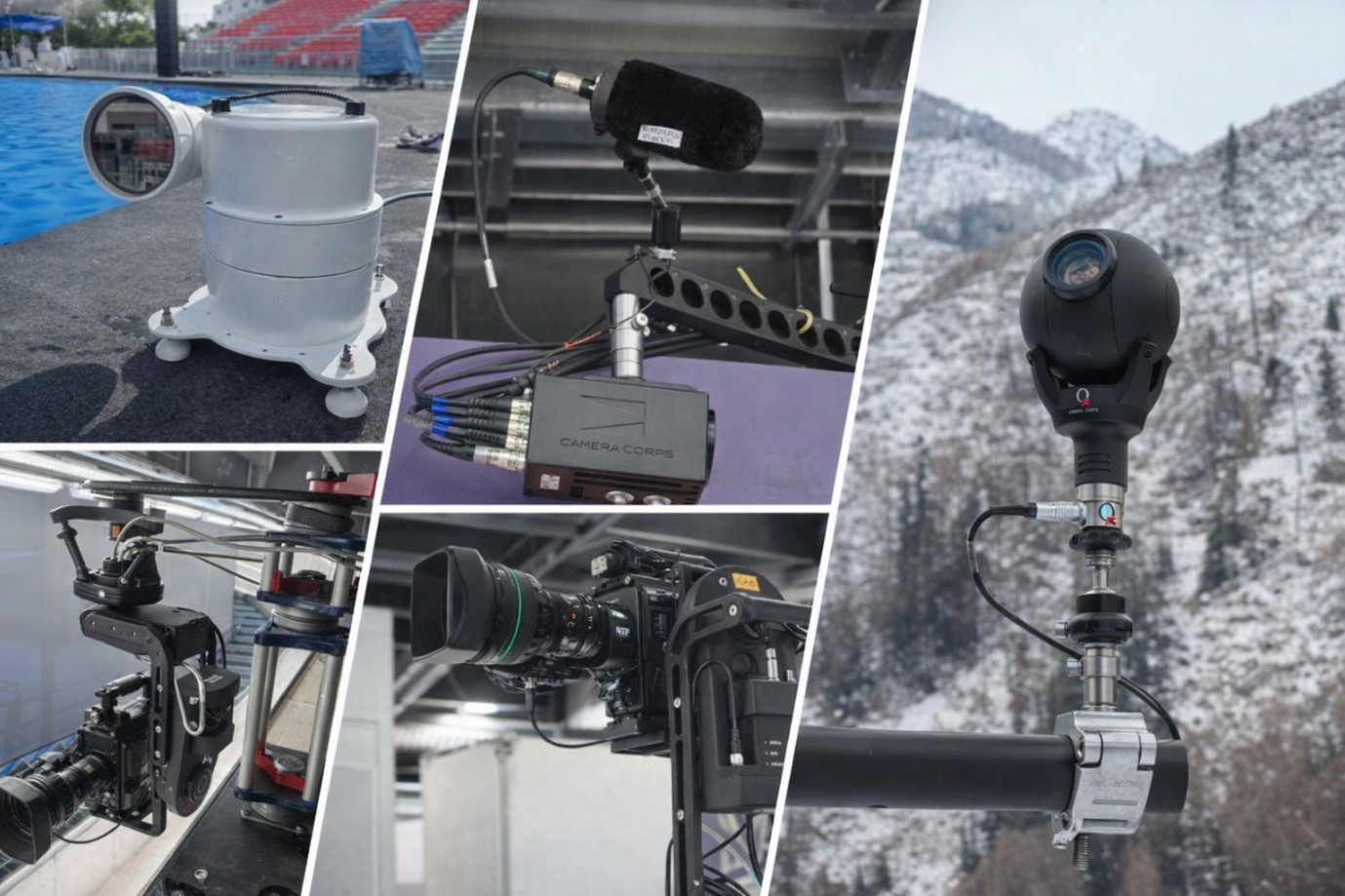 Camera Corps Specialized Cameras and Heads